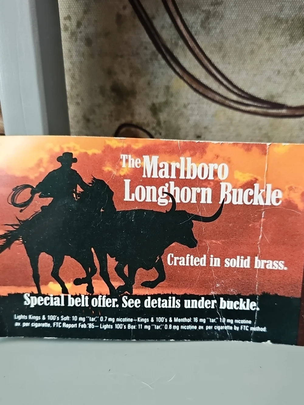 Marlboro 1987 longhorn